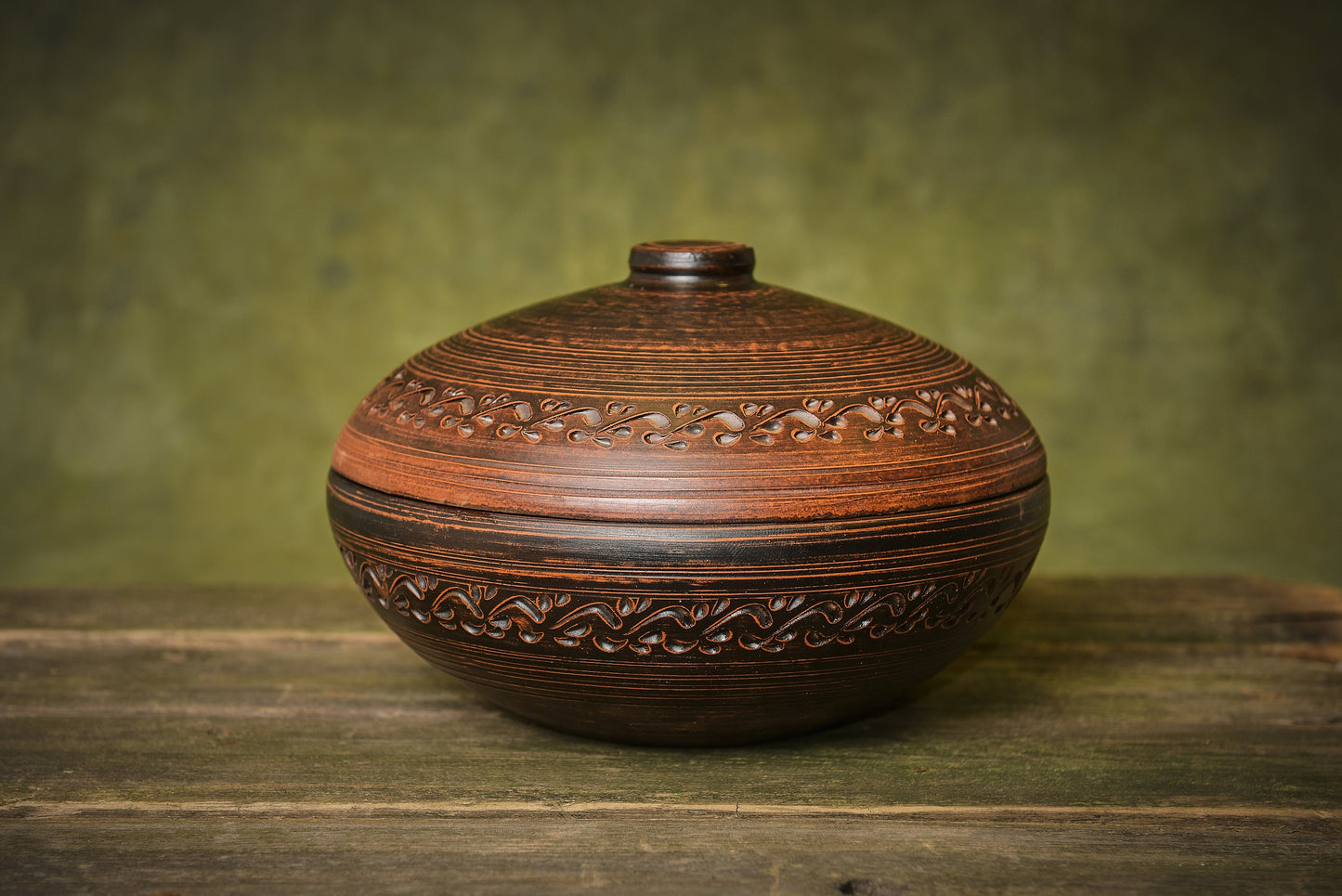 Ceramic cooking pot baking dish with lid clay rice pot handmade pottery round oven pilaf pot kitchen gift