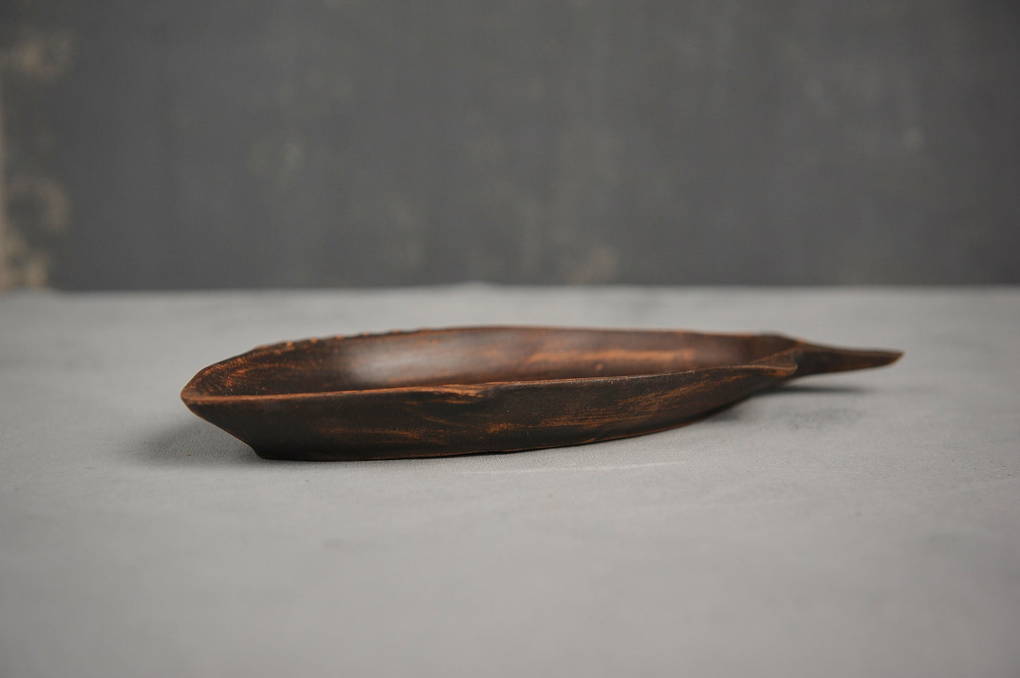 Ceramic Fish Plate Clay Tray Handcrafted Fish Dish Ukrainian Pottery - clayproductsshop