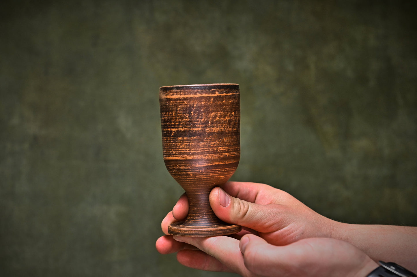 Ceramic wine stem glass of wine stemware goblet wedding glasses set clay mug pottery chalice drinking gifts barware glasses wineglass - clayproductsshop