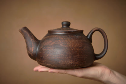 Handmade Ceramic Teapot for Tea Ceremony – 1000ml Artisan Pottery Kettle