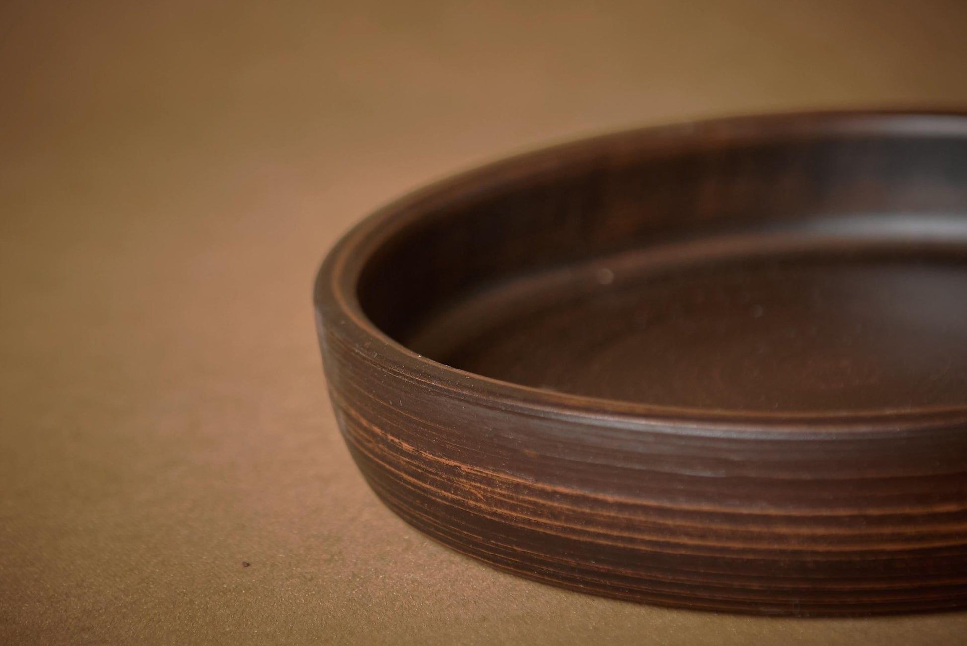 Ceramic Baking Pan Round Plate For Pancakes Handcrafted Pottery Gift Clay Baker - clayproductsshop