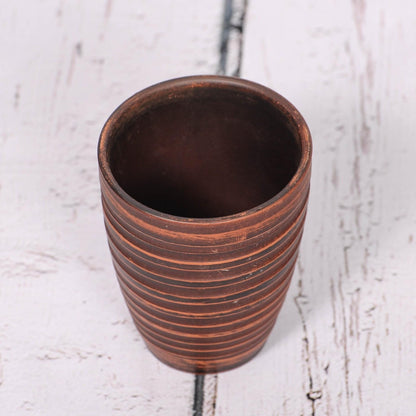 Ceramic Drinkware Set: Handmade Clay Pitcher, Clay Shot Glasses, Pottery for Kitchen Decor - clayproductsshop
