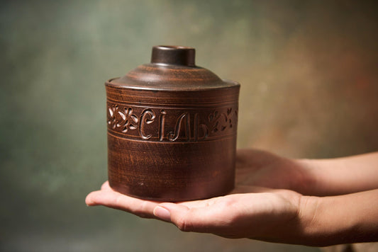 Ceramic Salt and Sugar Shakers – 600ml Handmade Kitchen Tableware Gift Set - clayproductsshop