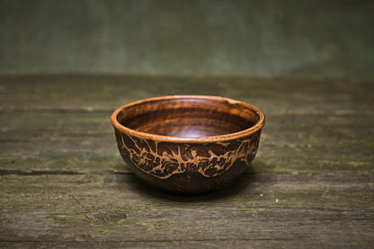 Ceramic Small Bowl – Matcha Cup, Clay Condiment Bowl & Saucer, Gift for Tea Lover - clayproductsshop