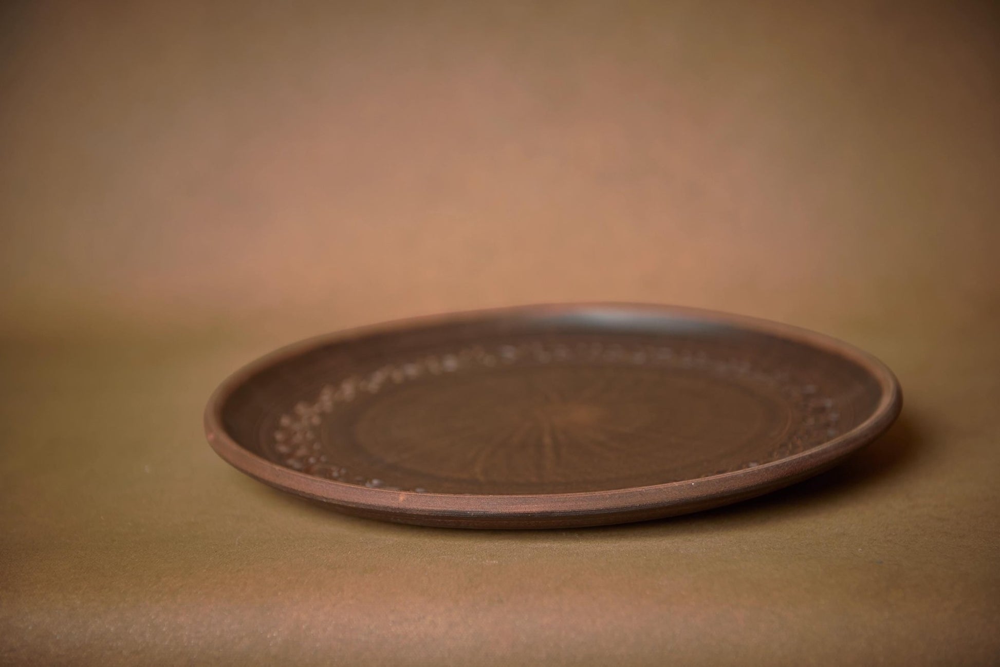 Ceramic Tray Decor Pizza Plate Handmade Dish Housewarming Gift - clayproductsshop
