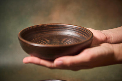 Handmade Ceramic Ketsi Bowls Set of 3 – Rustic Clay Bakeware and Serving Dishes - clayproductsshop