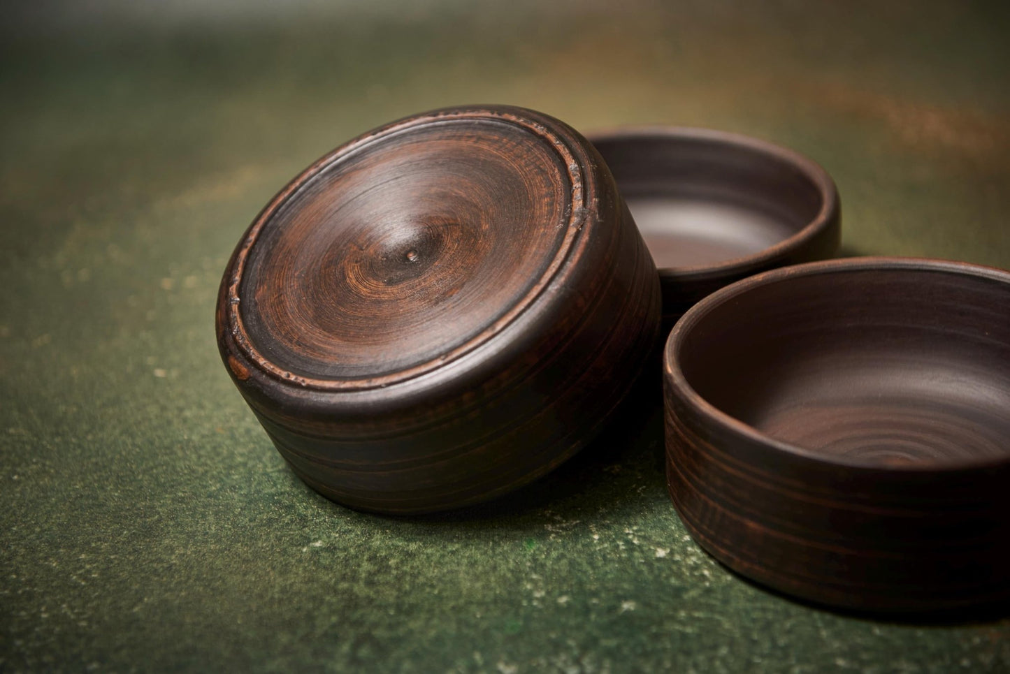 Handmade Set of 3 Red Clay Bowls – Ceramic Tableware for Serving & Decor - clayproductsshop