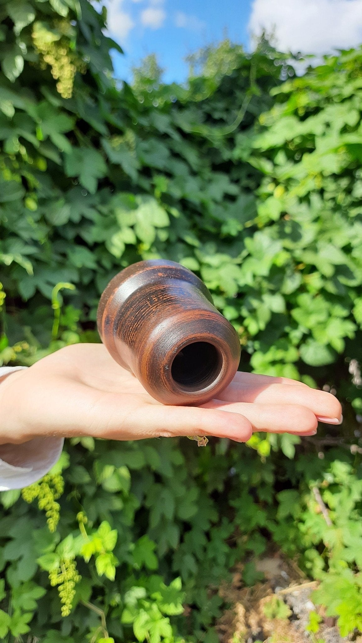 Natural Clay Hookah Bowl: Shisha Tobacco Burner - clayproductsshop