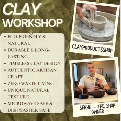 Natural Clay Hookah Bowl: Shisha Tobacco Burner - clayproductsshop