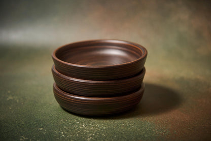 Set of 3 Ceramic Ketsi Bowls – Handmade Clay Dishes for Serving and Baking - clayproductsshop