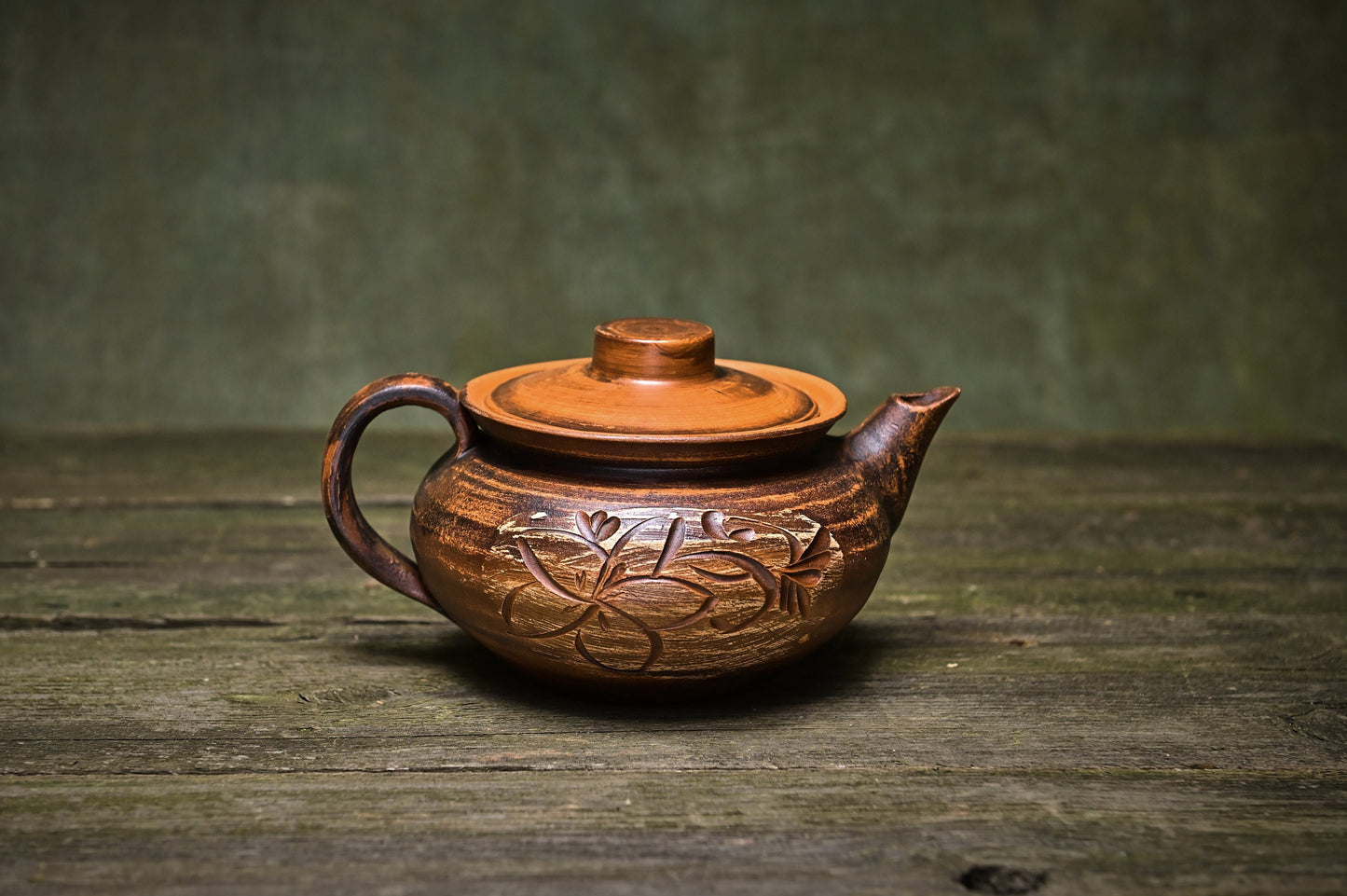 Clay Teapot Handmade Pottery Home Decor Unique Gift Kettle for Tea Ceremony Tea Handmade Clay Kettle - clayproductsshop